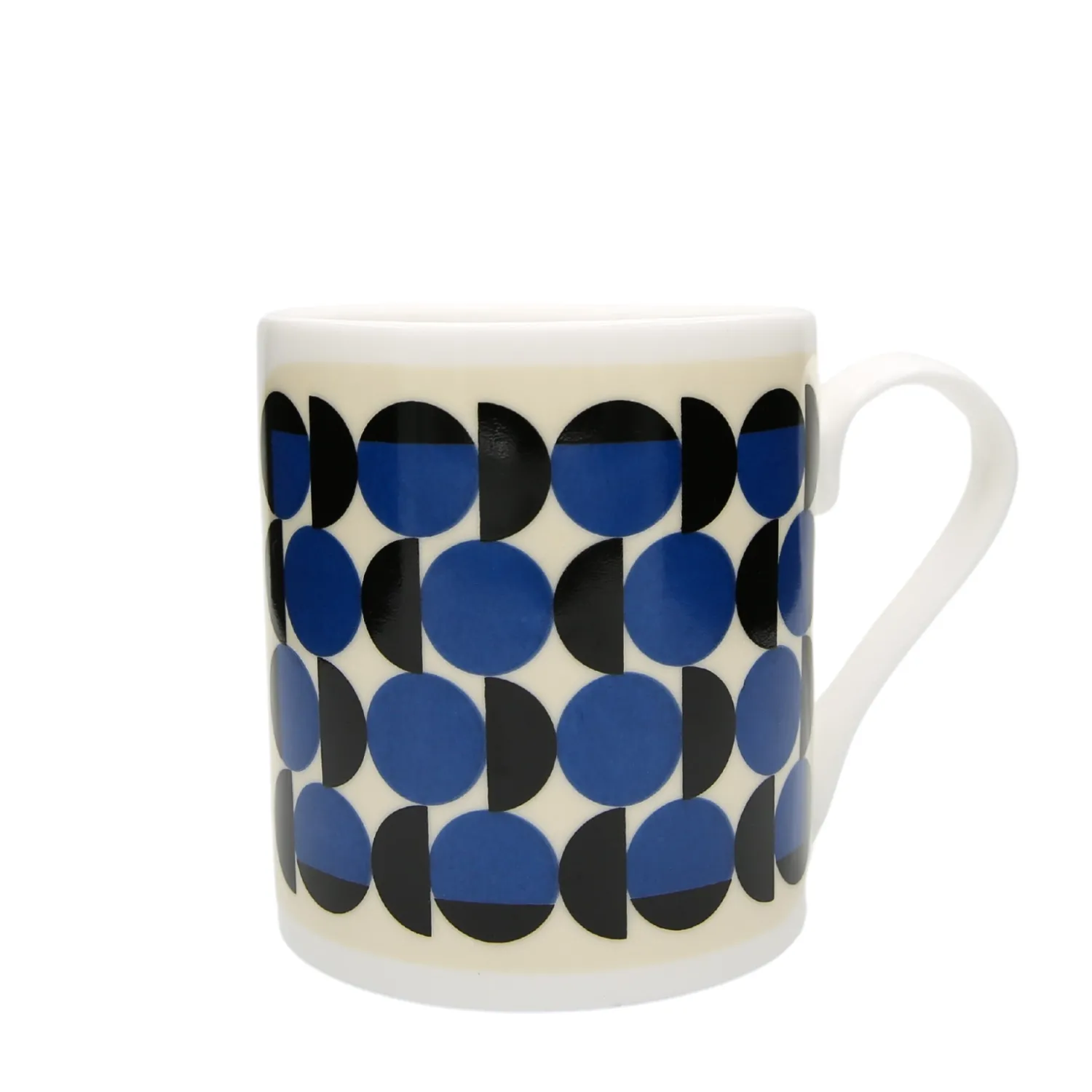 Keith Brymer Jones Frances Collett - Medium Ceramic Mug 275ml - Pinball^ Frances Collett | Mugs & Cups