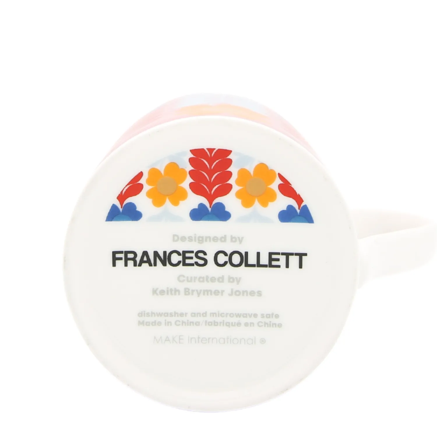Keith Brymer Jones Frances Collett - Medium Ceramic Mug 275ml - Pinball^ Frances Collett | Mugs & Cups