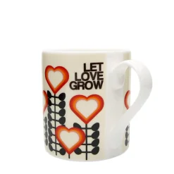 Keith Brymer Jones Frances Collett - Medium Ceramic Mug 275ml - Let Love Grow^ Frances Collett | Mugs & Cups
