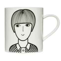 Keith Brymer Jones Jane Foster - Ceramic Mug - Mary Quant - 360ml^ Jane Foster | Mugs & Cups