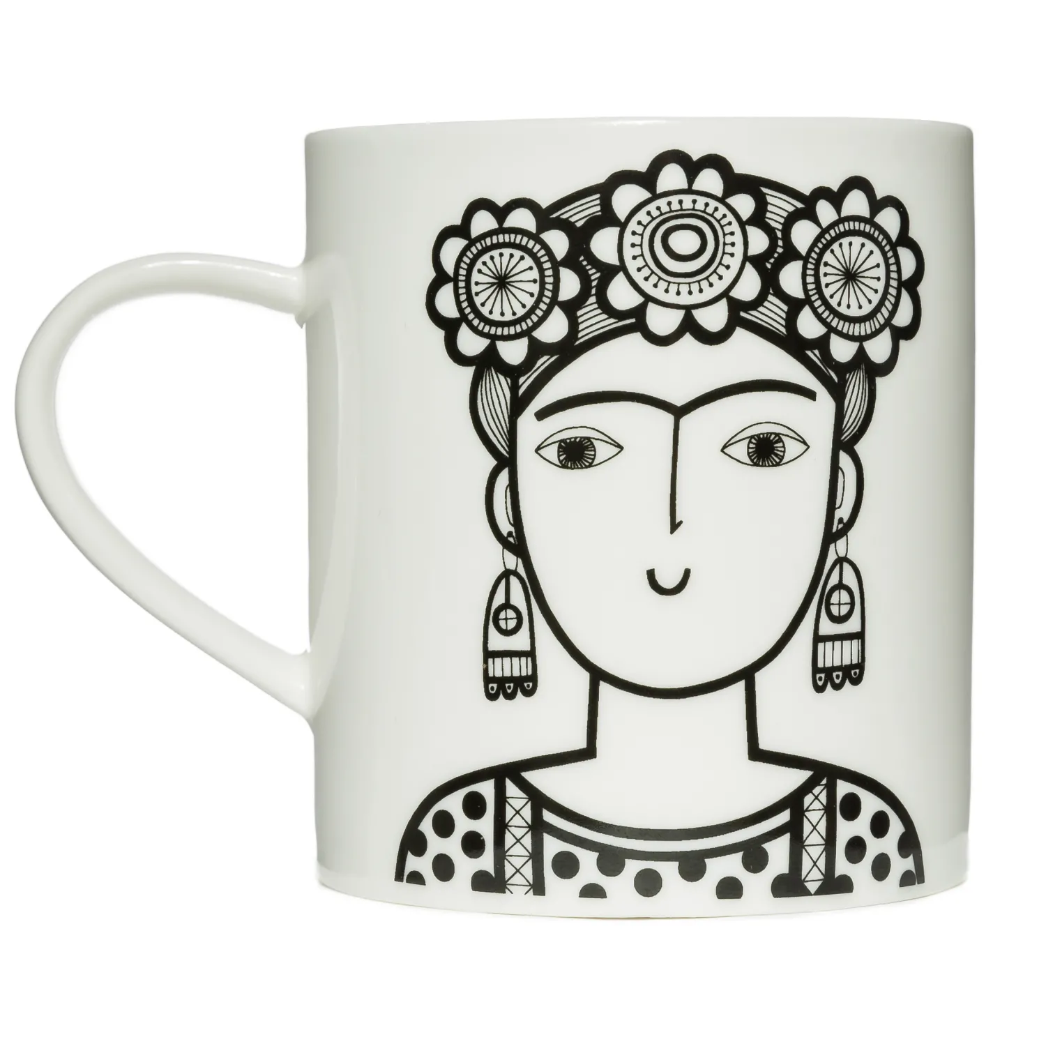 Keith Brymer Jones Jane Foster - Ceramic Mug - Frida Kahlo - 360ml^ Jane Foster | Mugs & Cups