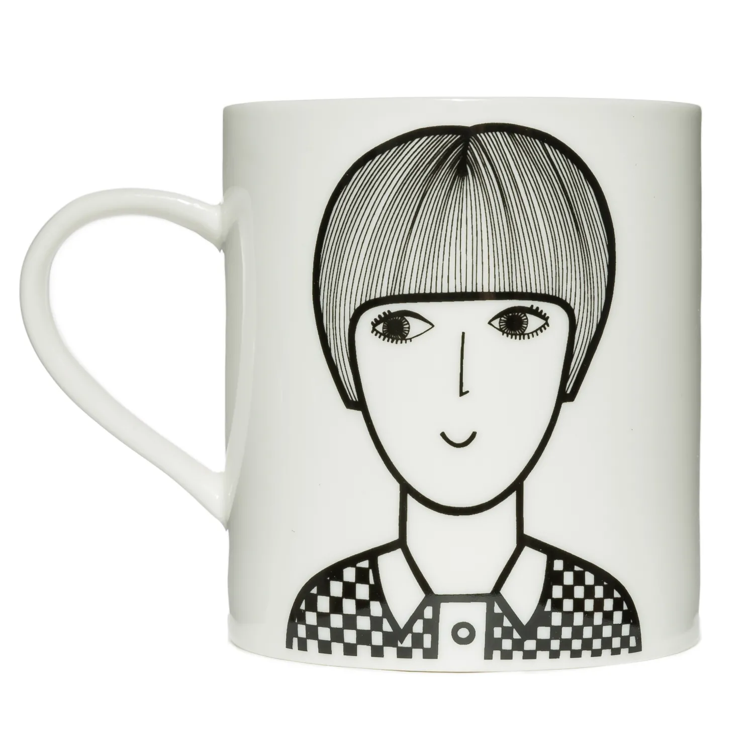 Keith Brymer Jones Jane Foster - Ceramic Mug - Mary Quant - 360ml^ Jane Foster | Mugs & Cups