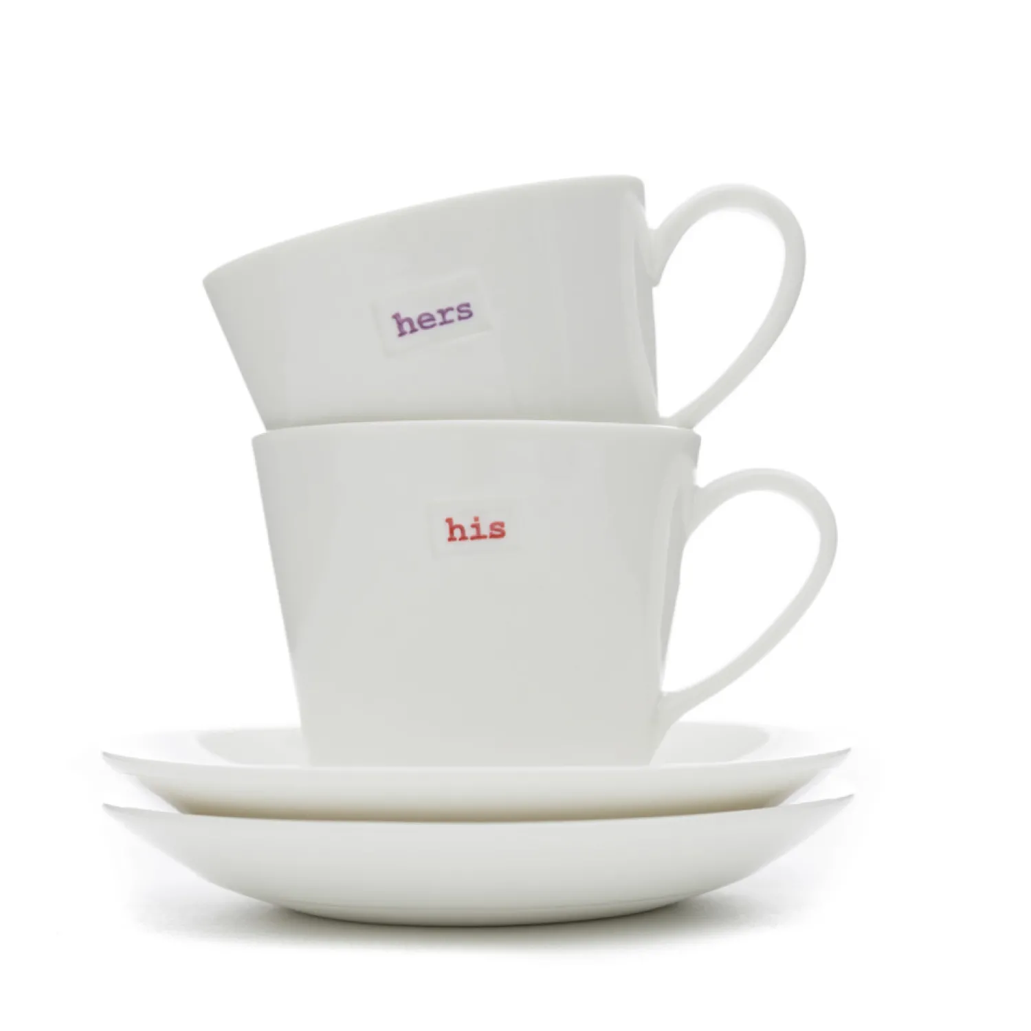 Keith Brymer Jones - Espresso Cup Pair - his & hers - 100ml^ Keith Brymer Jones | Mugs & Cups