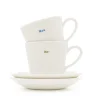 Keith Brymer Jones - Espresso Cup Pair - Mr & Mrs - 100ml^ Keith Brymer Jones | Mugs & Cups