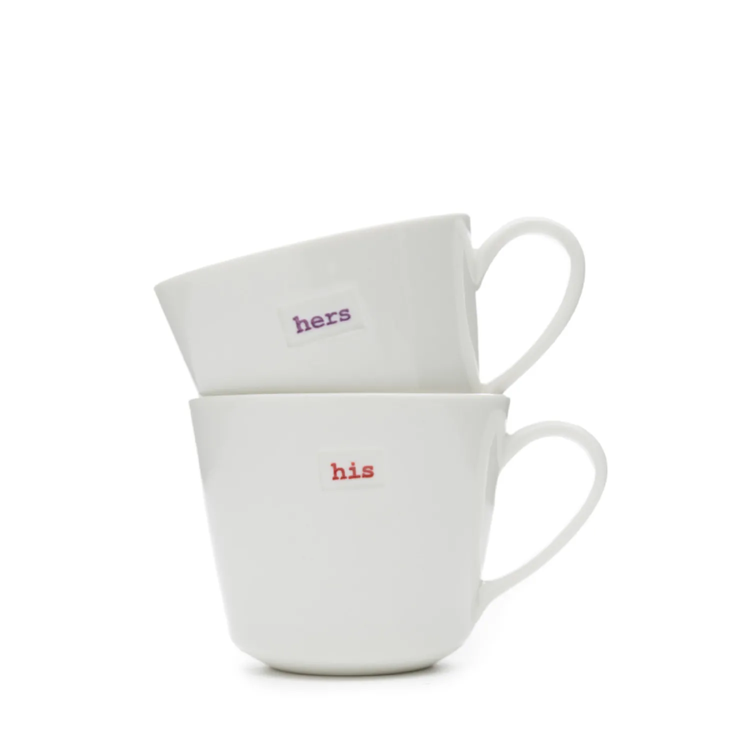 Keith Brymer Jones - Espresso Cup Pair - his & hers - 100ml^ Keith Brymer Jones | Mugs & Cups