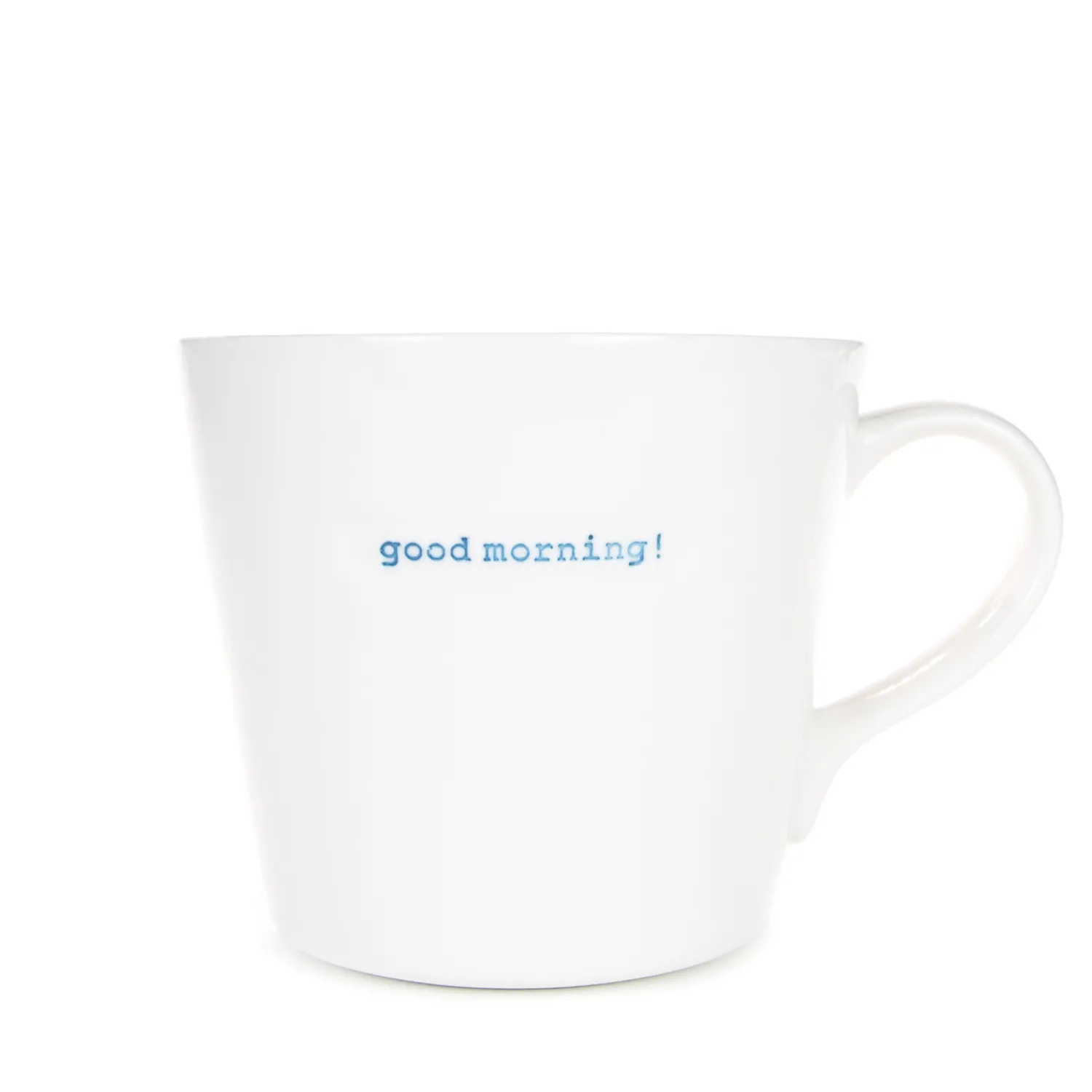 Keith Brymer Jones - Large Mug - good morning! (blue) - 500ml^ Keith Brymer Jones | Mugs & Cups