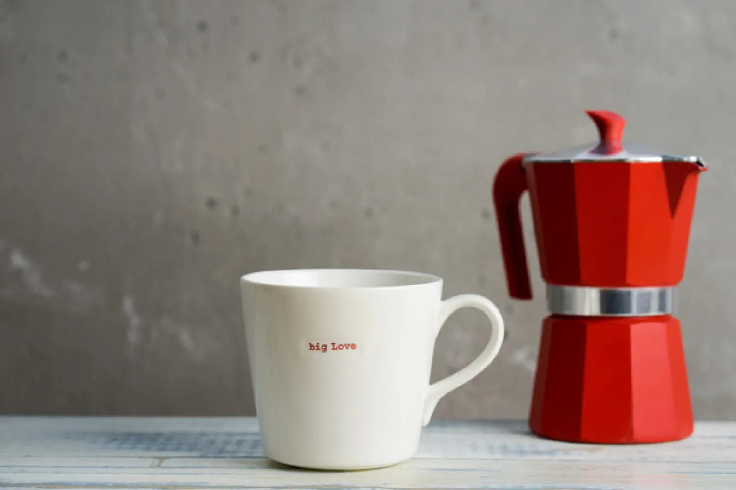 Keith Brymer Jones - Large Mug - big Love (red) - 500ml^ Keith Brymer Jones | Mugs & Cups