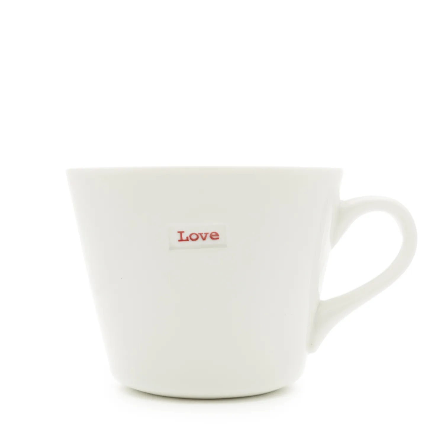 Keith Brymer Jones - Medium Mug - Love (red) - 350ml^ Keith Brymer Jones | Mugs & Cups