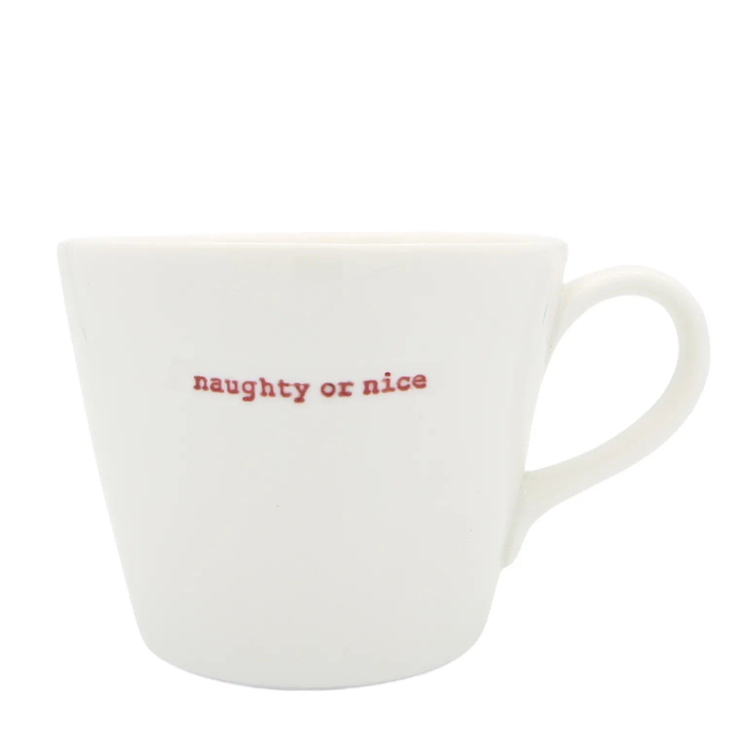 Keith Brymer Jones - Medium Mug - naughty or nice - 350ml^ Keith Brymer Jones | Mugs & Cups