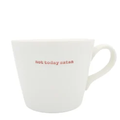 Keith Brymer Jones - Medium Mug - not today satan - 350ml^ Keith Brymer Jones | Mugs & Cups