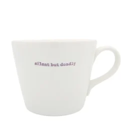 Keith Brymer Jones - Medium Mug - silent but deadly - 350ml^ Keith Brymer Jones | Mugs & Cups