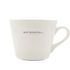 Keith Brymer Jones - Medium Mug - and breathe... - 350ml^ Keith Brymer Jones | Mugs & Cups