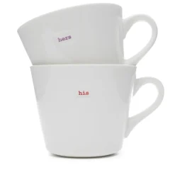 Keith Brymer Jones - Medium Mug Pair - his & hers - 350ml^ Keith Brymer Jones | Mugs & Cups