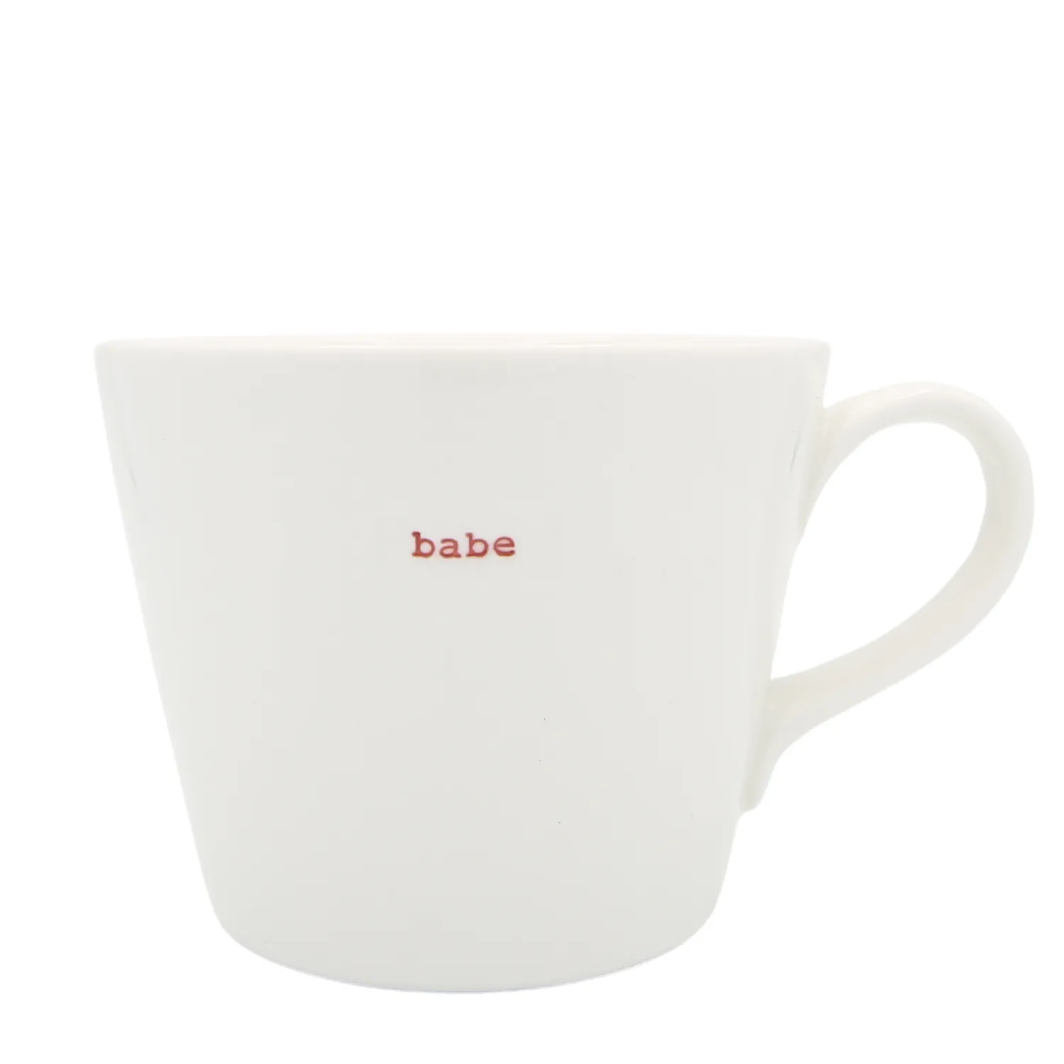 Keith Brymer Jones - Medium Mug - babe (red) - 350ml^ Keith Brymer Jones | Mugs & Cups