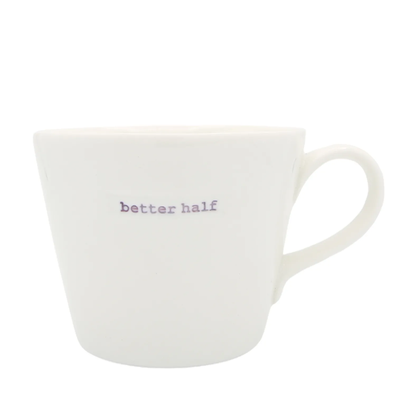 Keith Brymer Jones - Medium Mug - better half - 350ml^ Keith Brymer Jones | Mugs & Cups