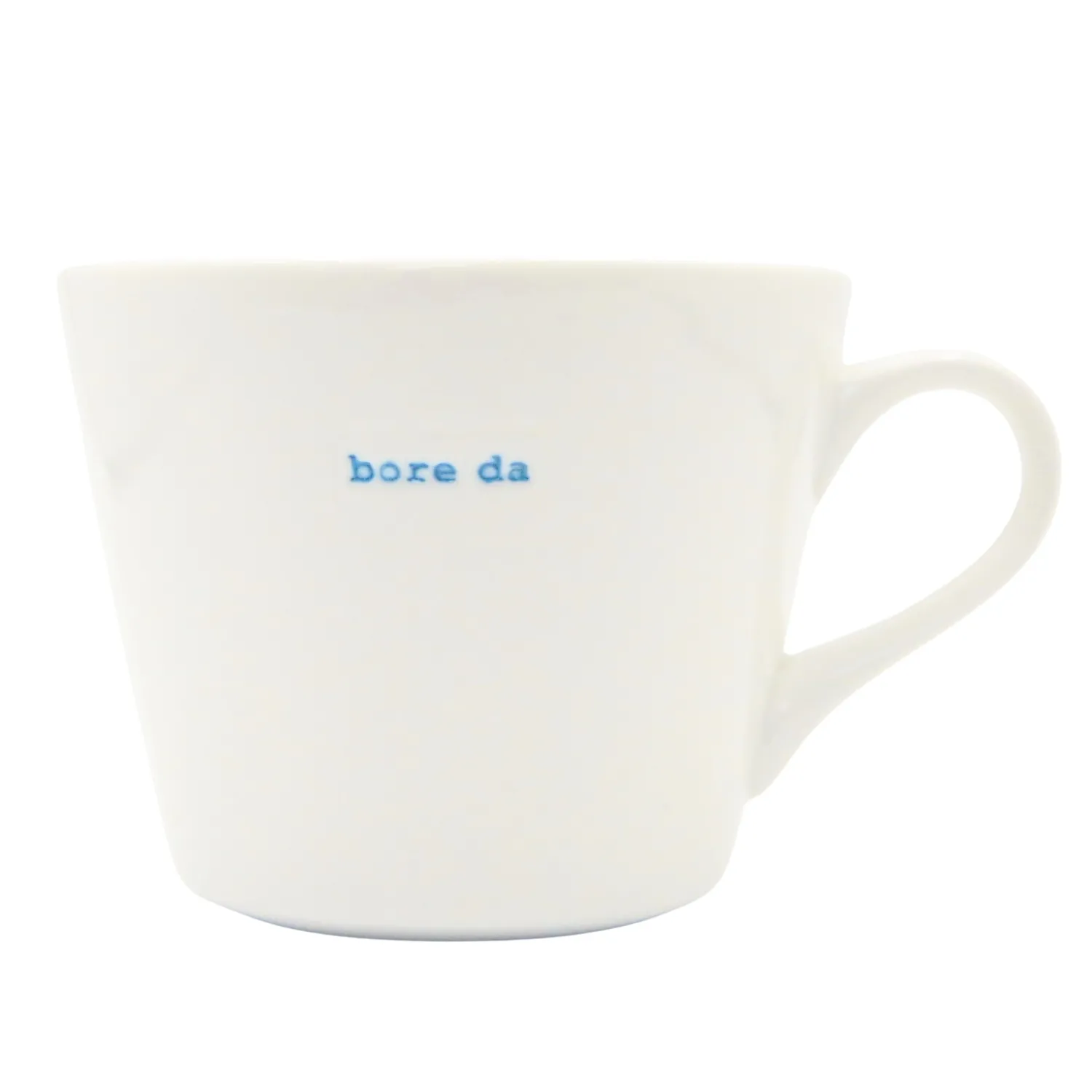 Keith Brymer Jones - Medium Mug - bore da (Welsh) - 350ml^ Keith Brymer Jones | Mugs & Cups