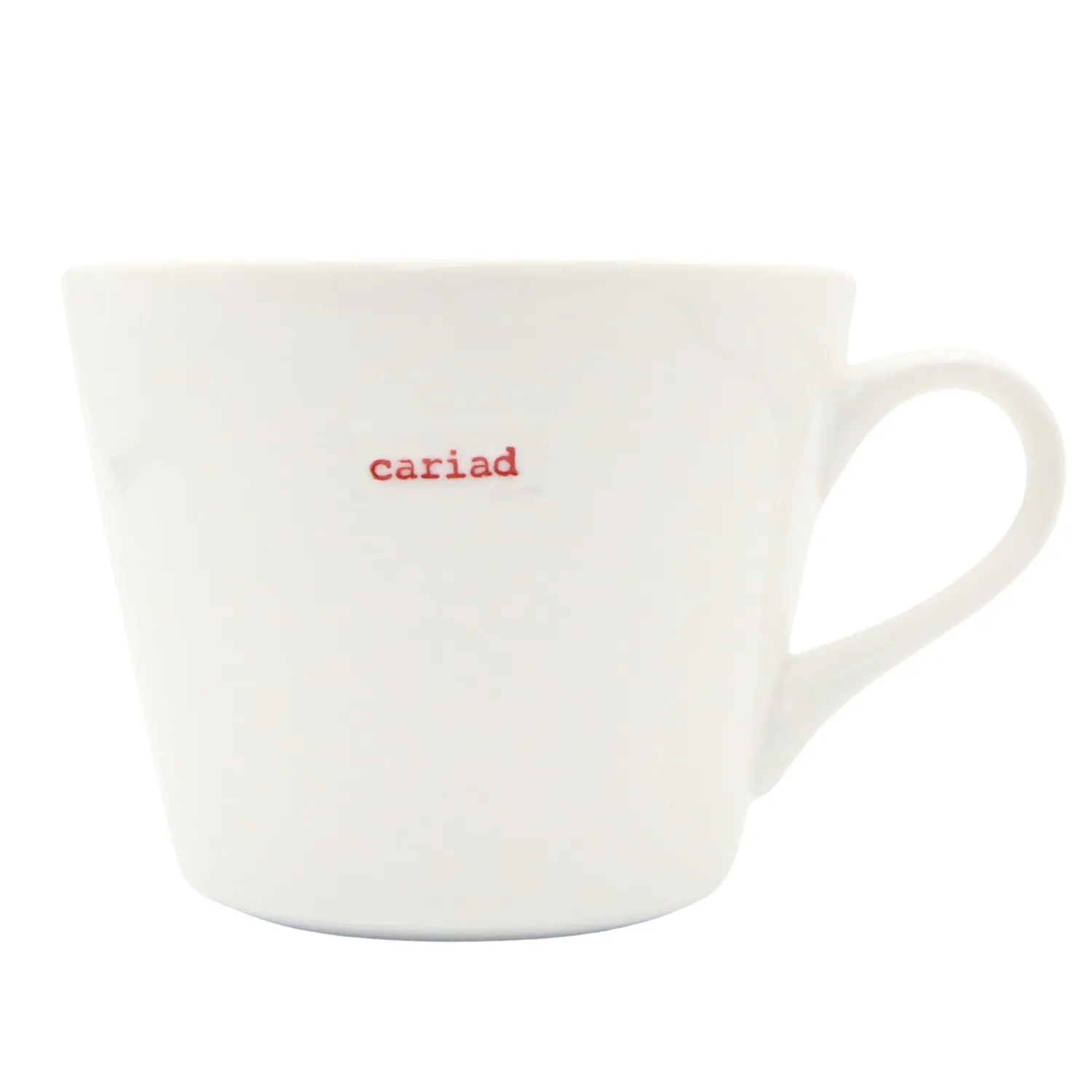 Keith Brymer Jones - Medium Mug - cariad (Welsh) - 350ml^ Keith Brymer Jones | Mugs & Cups