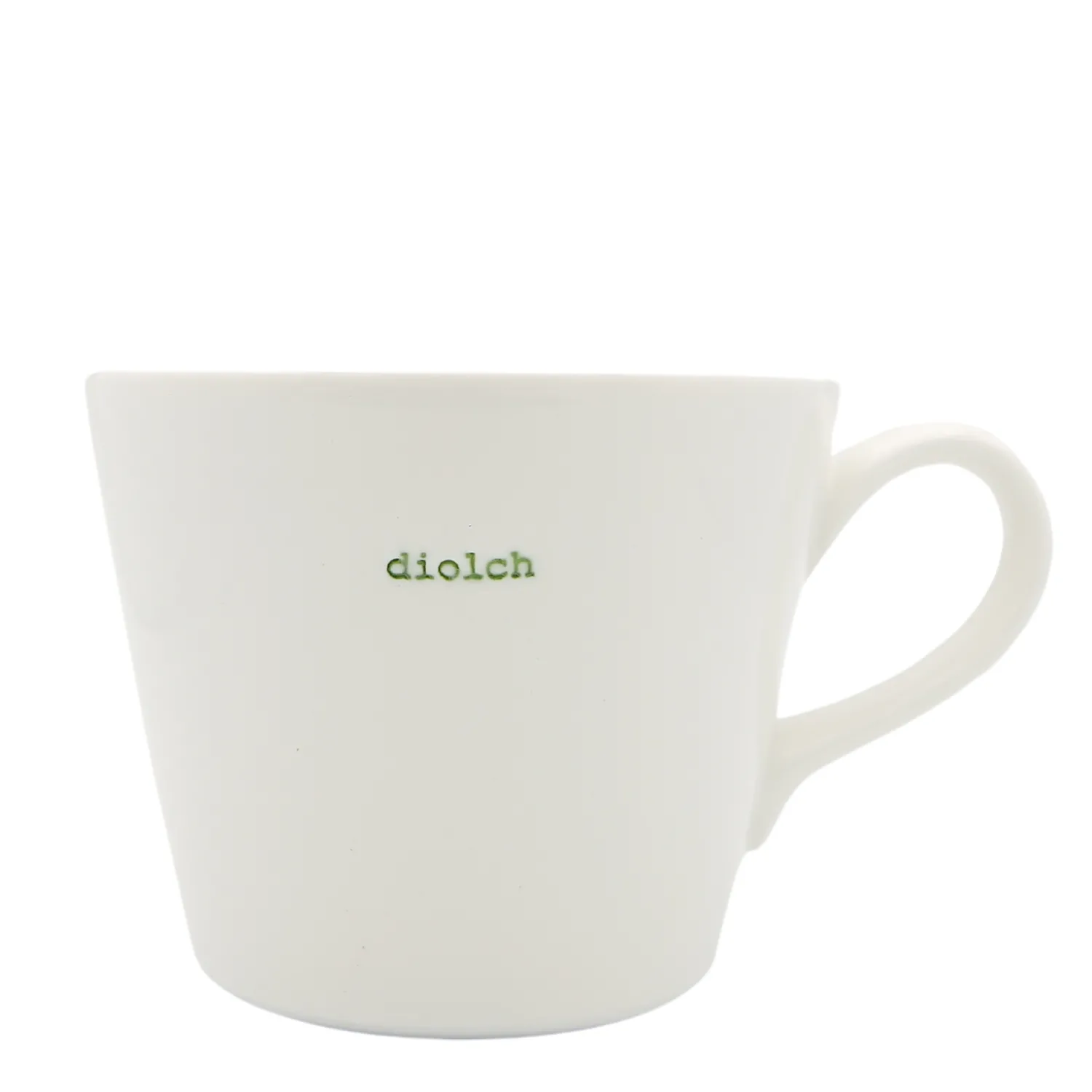 Keith Brymer Jones - Medium Mug - diolch (Welsh) - 350ml^ Keith Brymer Jones | Mugs & Cups