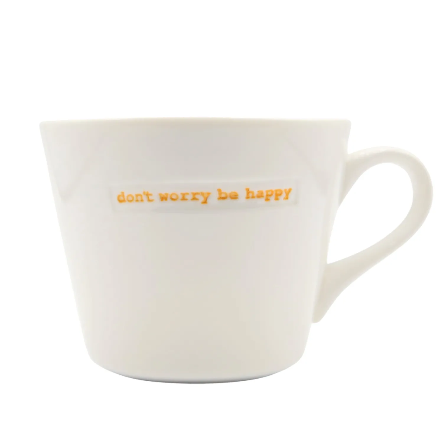 Keith Brymer Jones - Medium Mug - don't worry be happy - 350ml^ Keith Brymer Jones | Mugs & Cups