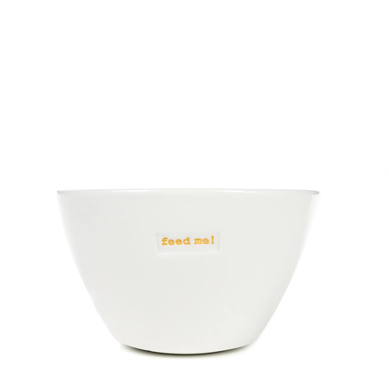Keith Brymer Jones - Medium Bowl - feed me! - 500ml^ Keith Brymer Jones | Plates & Bowls