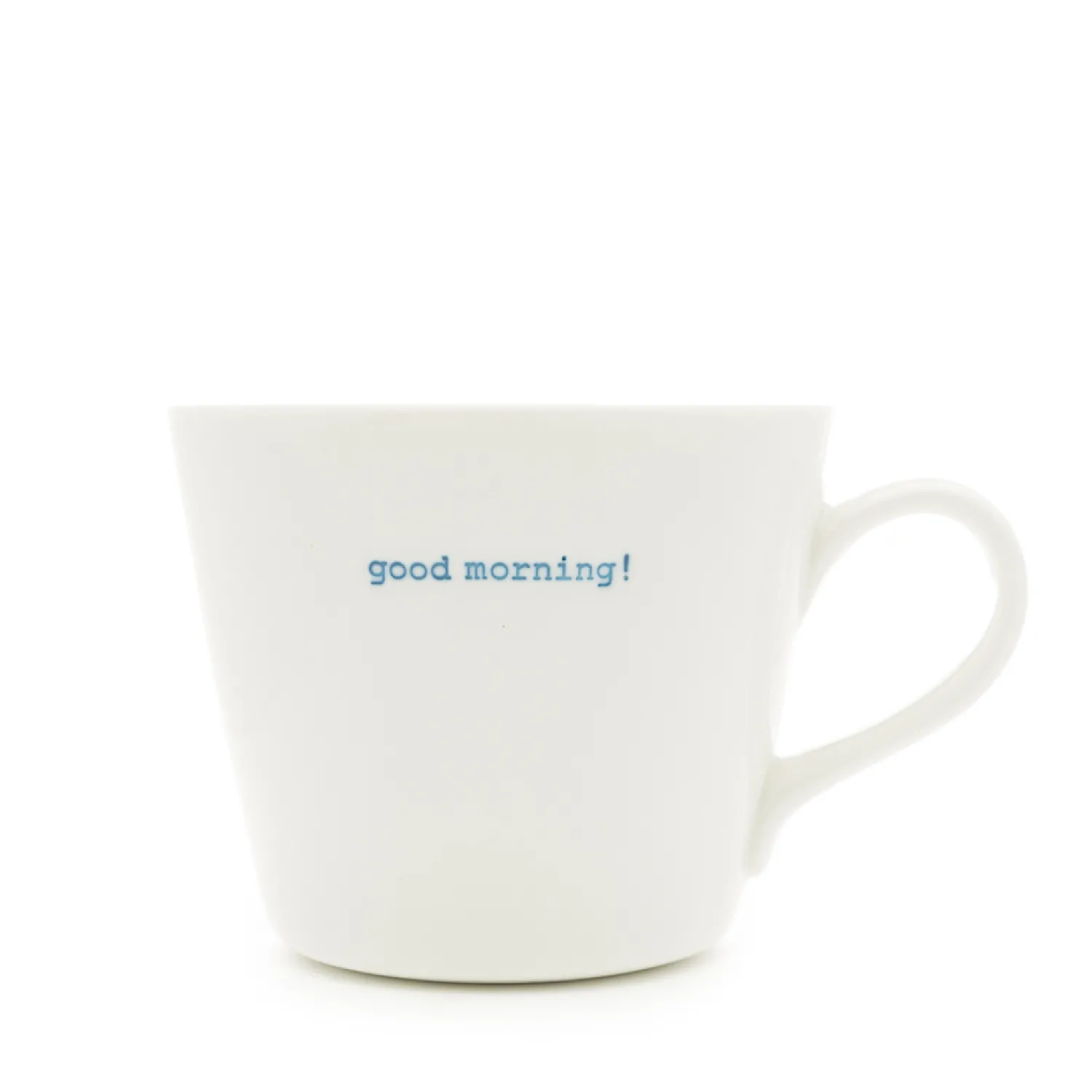 Keith Brymer Jones - Medium Mug - good morning! (blue) - 350ml^ Keith Brymer Jones | Mugs & Cups