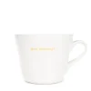 Keith Brymer Jones - Medium Mug - good morning! (orange) - 350ml^ Keith Brymer Jones | Mugs & Cups