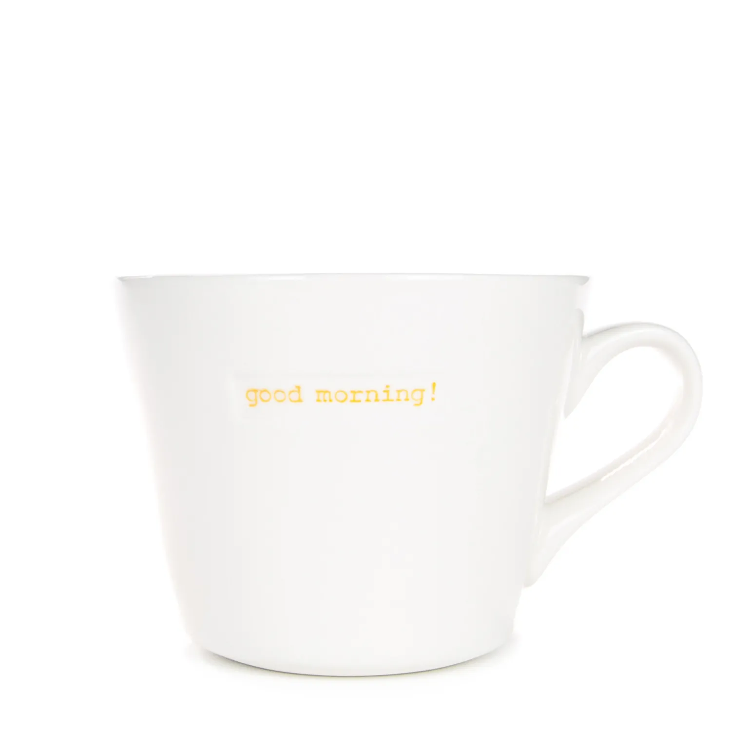 Keith Brymer Jones - Medium Mug - good morning! (orange) - 350ml^ Keith Brymer Jones | Mugs & Cups