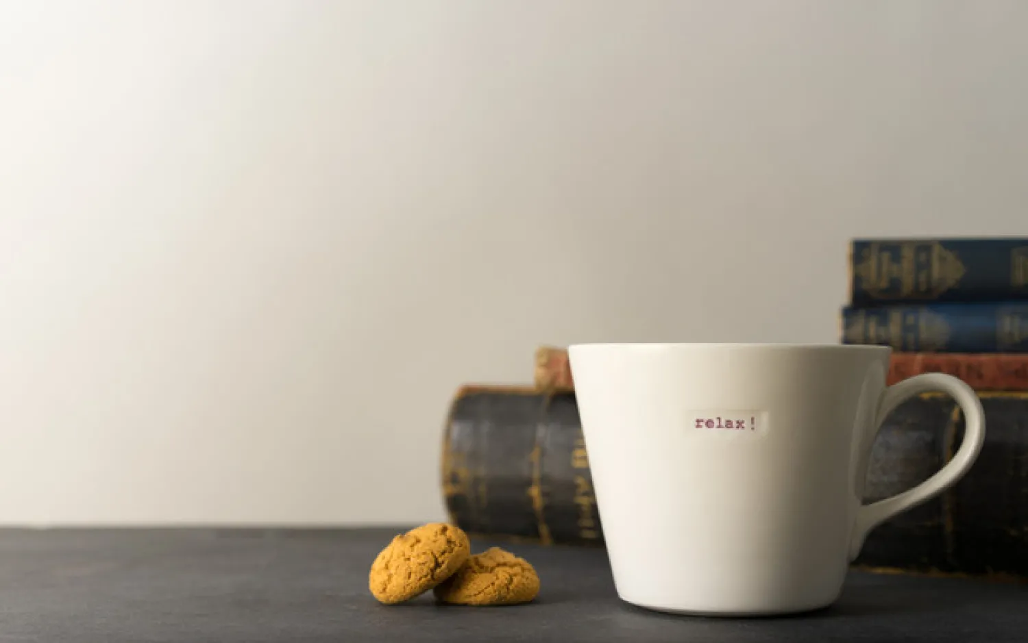 Keith Brymer Jones - Medium Mug - relax! - 350ml^ Keith Brymer Jones | Mugs & Cups