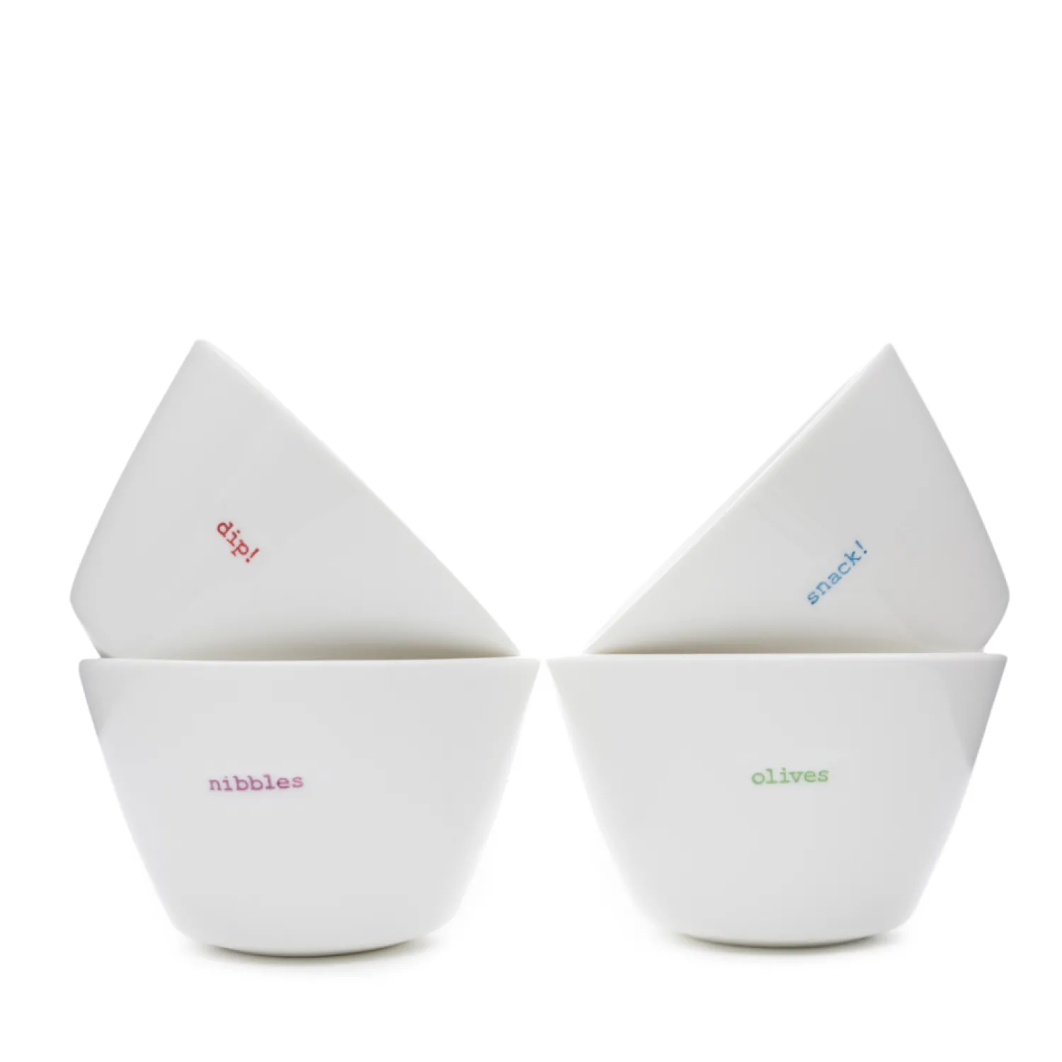 Keith Brymer Jones - Snack Bowls Set of 4 - 200ml^ Keith Brymer Jones | Plates & Bowls
