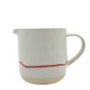 Keith Brymer Jones - Stoneware Jug - Pebble & Red - 400ml^ Keith Brymer Jones | Serveware