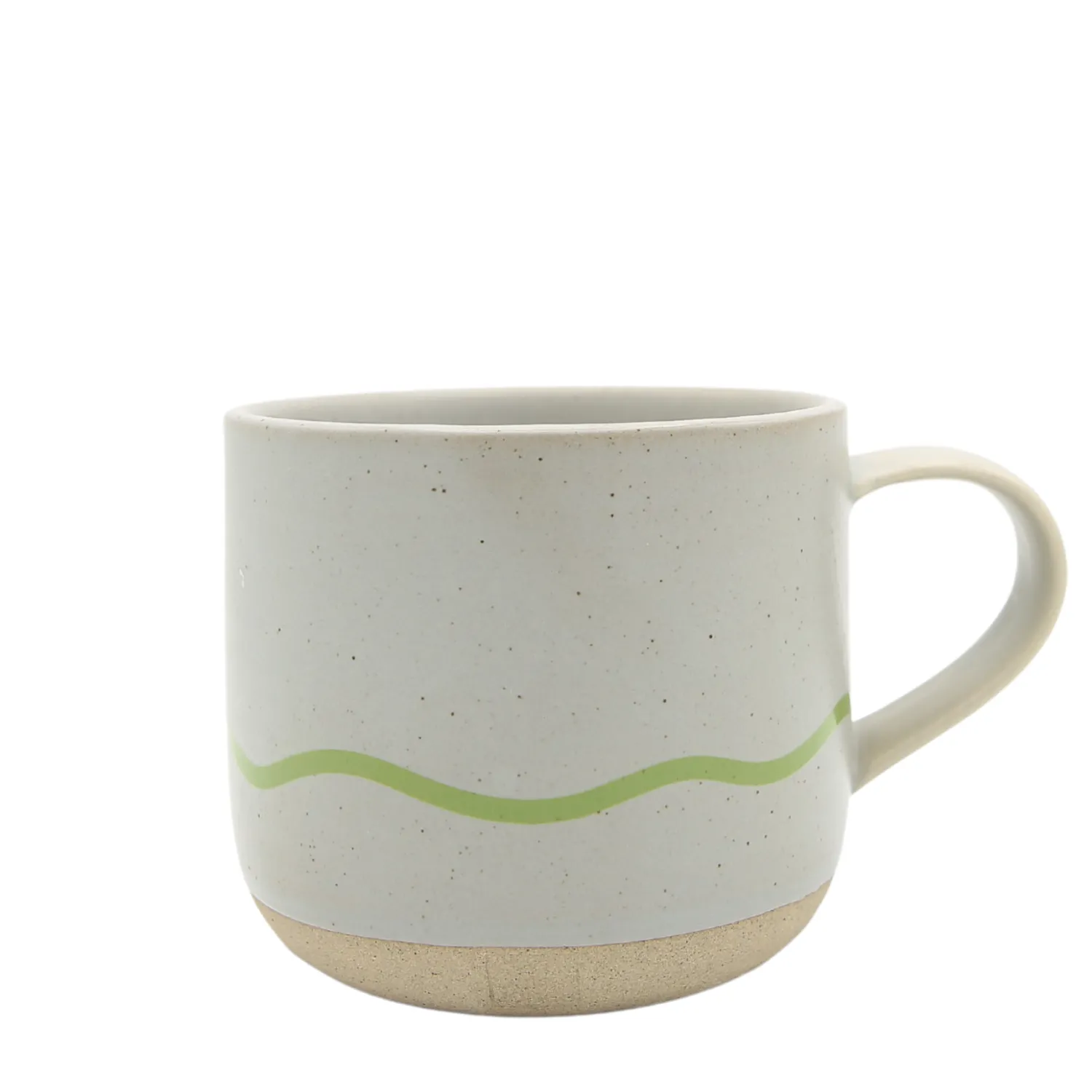 Keith Brymer Jones - Stoneware Mug - Pebble & Green - 350ml^ Keith Brymer Jones | Mugs & Cups
