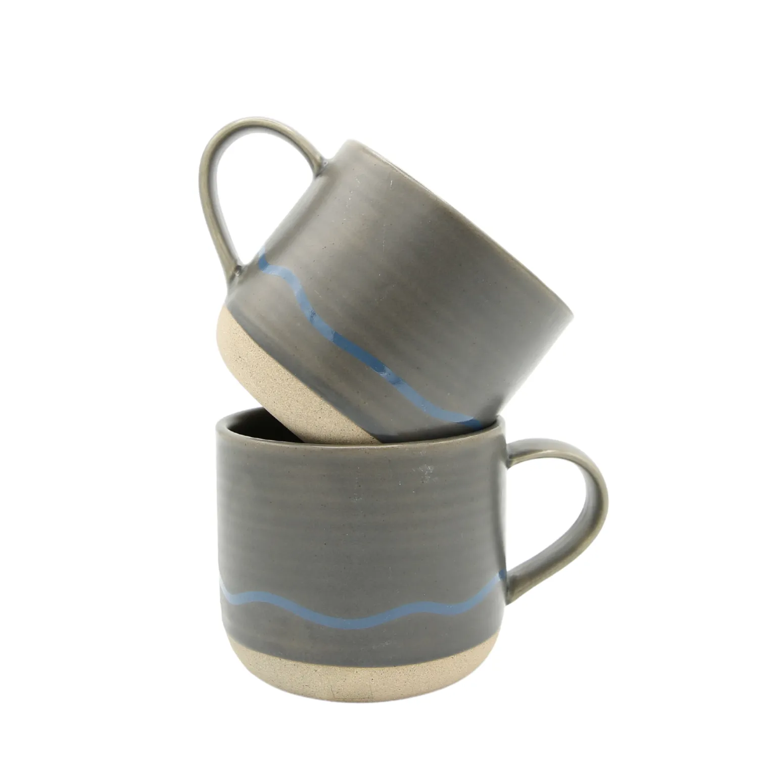 Keith Brymer Jones - Stoneware Mug - Slate & Blue - 350ml^ Keith Brymer Jones | Mugs & Cups