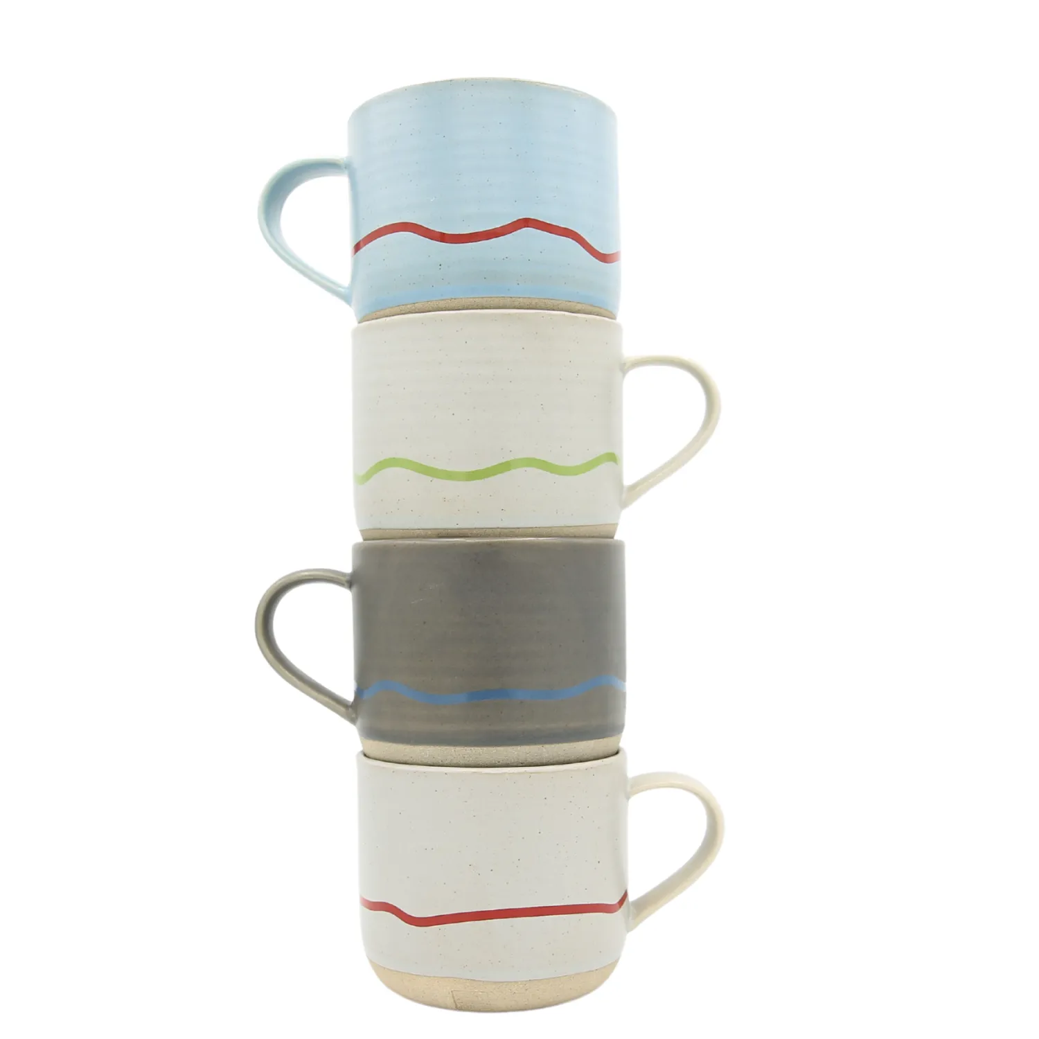 Keith Brymer Jones - Stoneware Mug - Pebble & Green - 350ml^ Keith Brymer Jones | Mugs & Cups