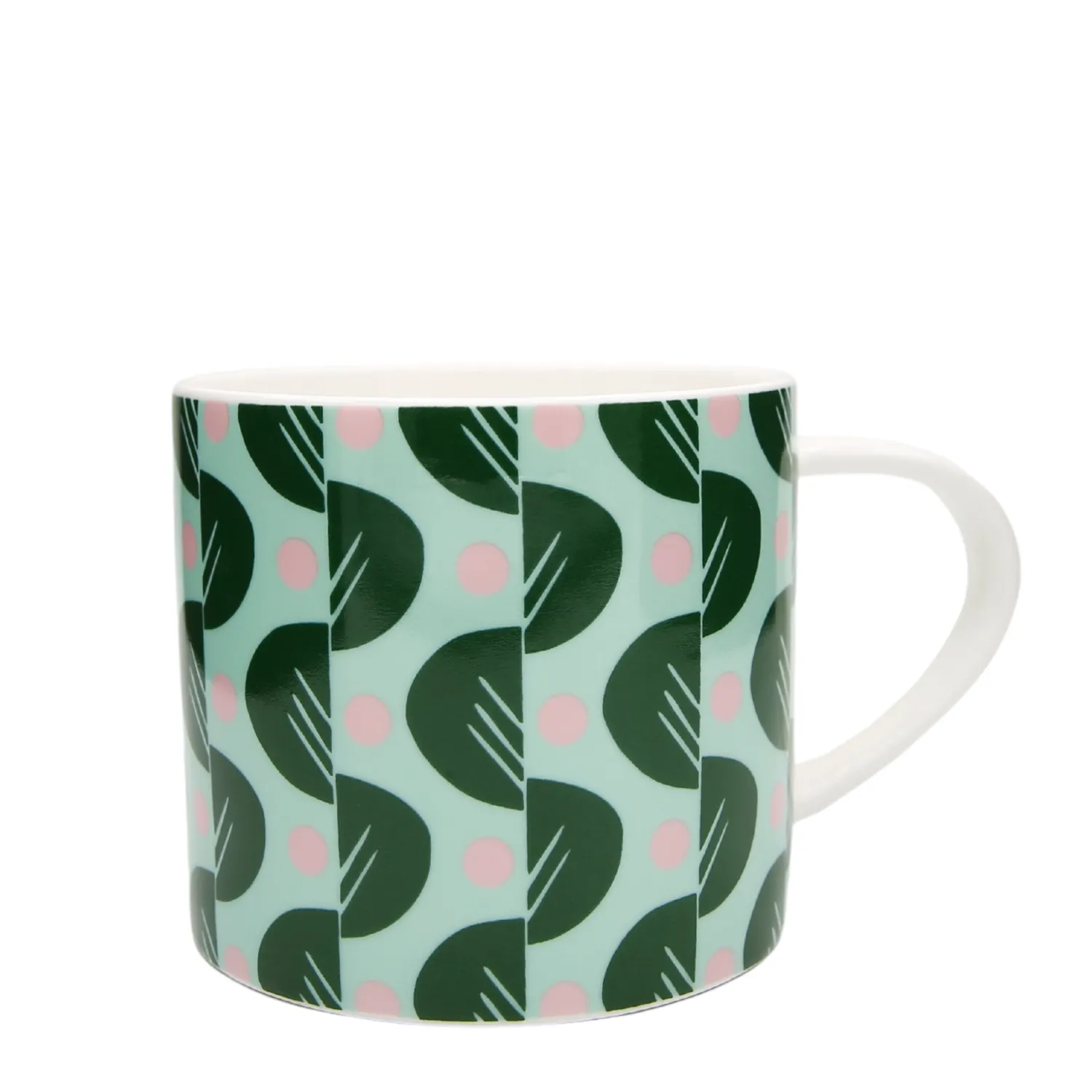 Keith Brymer Jones Kiran Ravilious - Medium Ceramic Mug 325ml - Water Lily 2^ Kiran Ravilious | Mugs & Cups