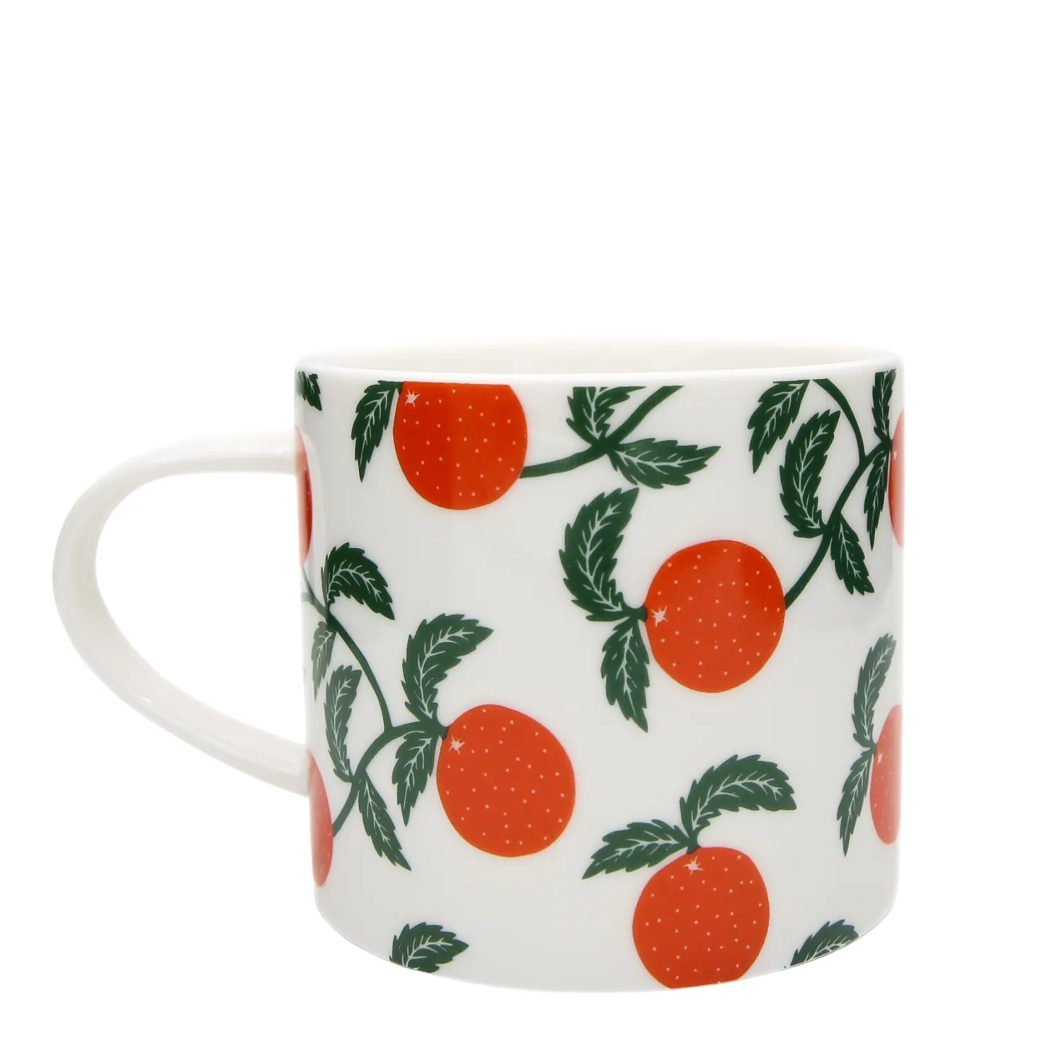 Keith Brymer Jones Kiran Ravilious - Medium Ceramic Mug 325ml - Oranges^ Kiran Ravilious | Mugs & Cups