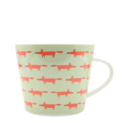 Keith Brymer Jones Scion Living - Animal Mug - Midi Mr Fox - Sage & Poppy - 350ml^ Scion Living | Mugs & Cups