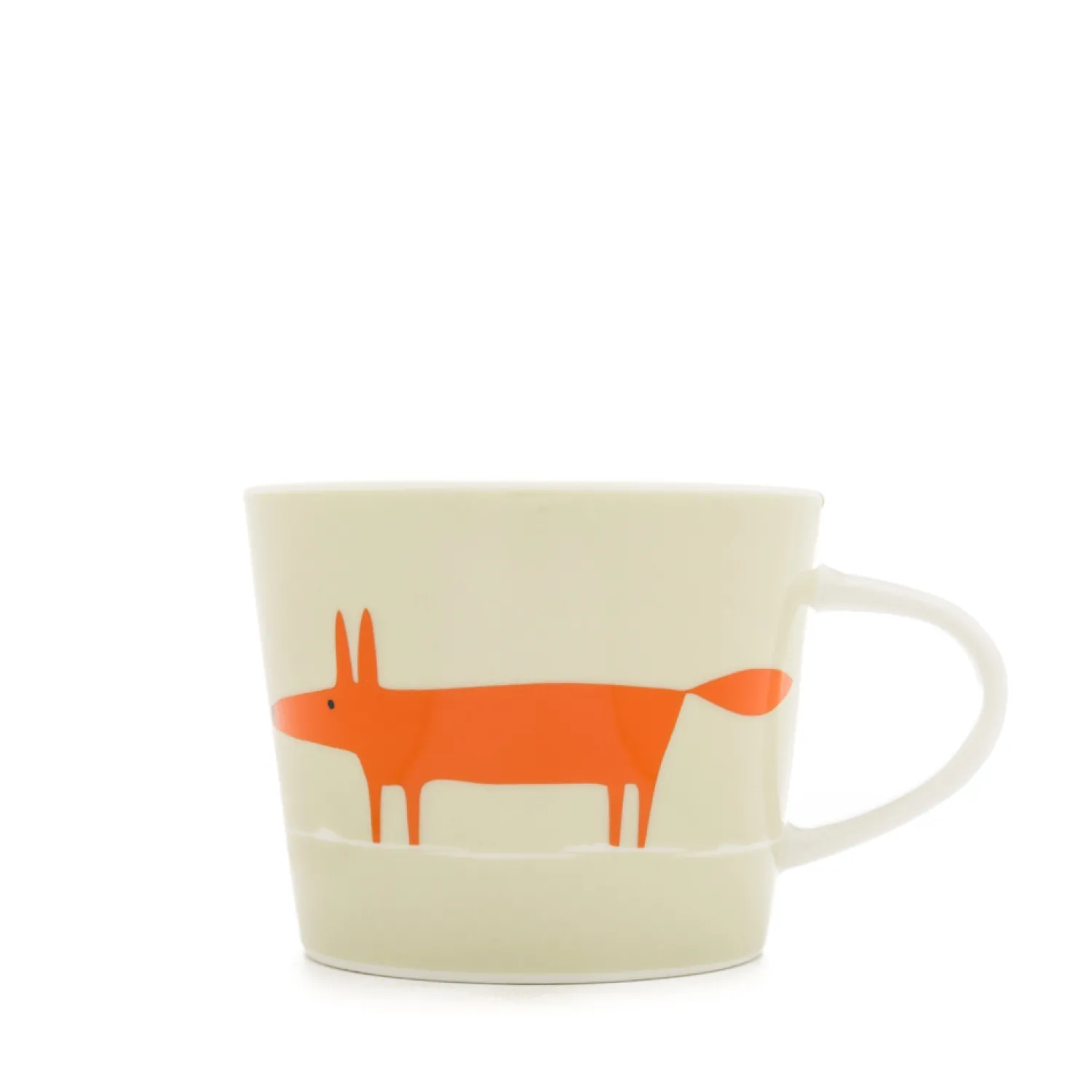 Keith Brymer Jones Scion Living - Animal Mug - Mr Fox - Neutral & Orange - 250ml^ Scion Living | Mugs & Cups