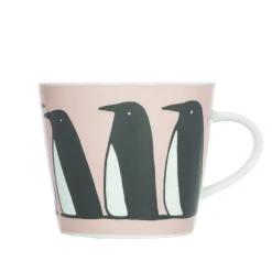 Keith Brymer Jones Scion Living - Animal Mug - Pedro Penguin - Blush - 350ml^ Scion Living | Mugs & Cups