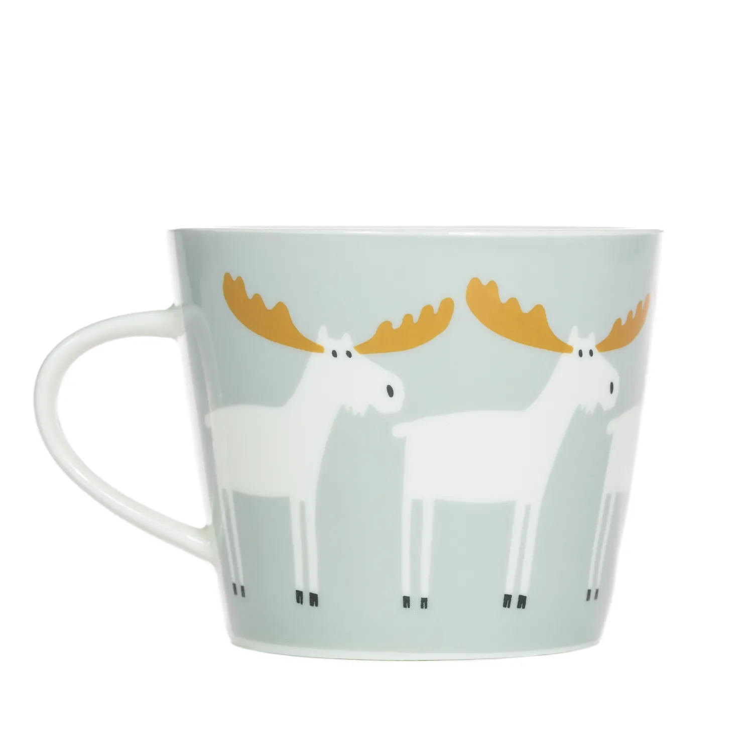 Keith Brymer Jones Scion Living - Animal Mug - Marty Moose - Ice & Spice - 350ml^ Scion Living | Mugs & Cups