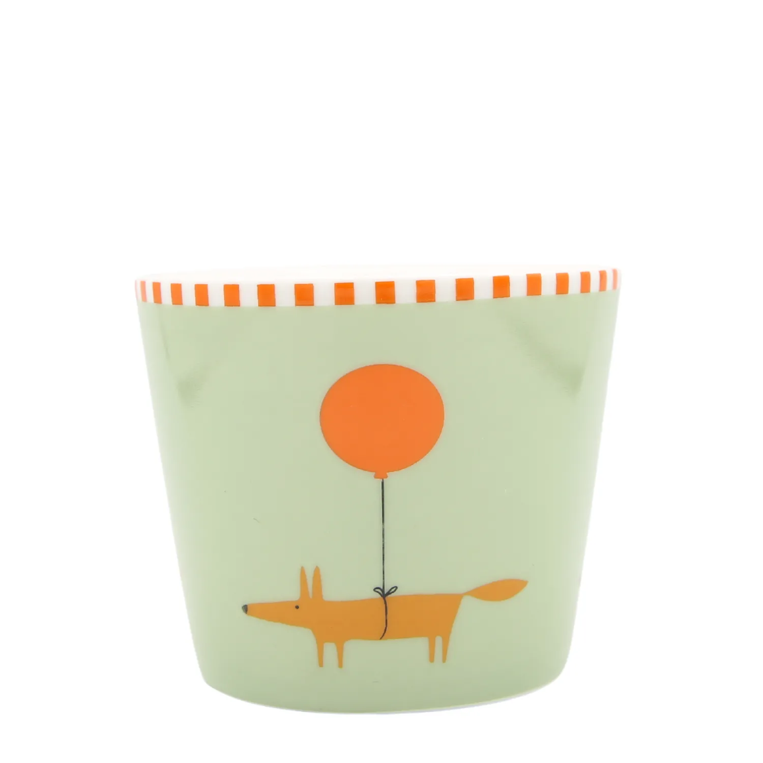 Keith Brymer Jones Scion Living - Animal Mug - Mr Fox Balloon - Green - 350ml^ Scion Living | Mugs & Cups