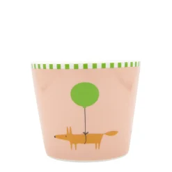 Keith Brymer Jones Scion Living - Animal Mug - Mr Fox Balloon - Pink - 350ml^ Scion Living | Mugs & Cups