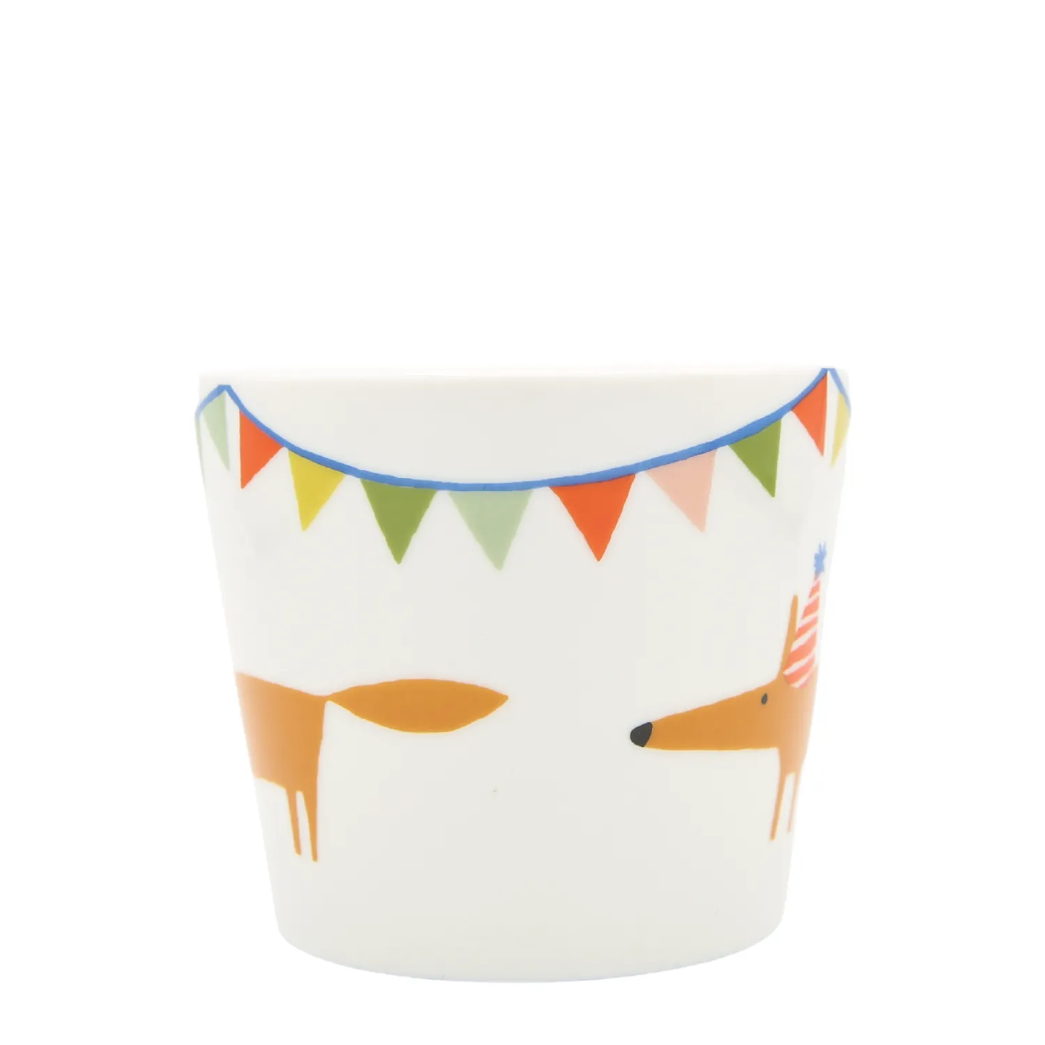Keith Brymer Jones Scion Living - Animal Mug - Mr Fox Party Hat - Ceramic - 350ml^ Scion Living | Mugs & Cups