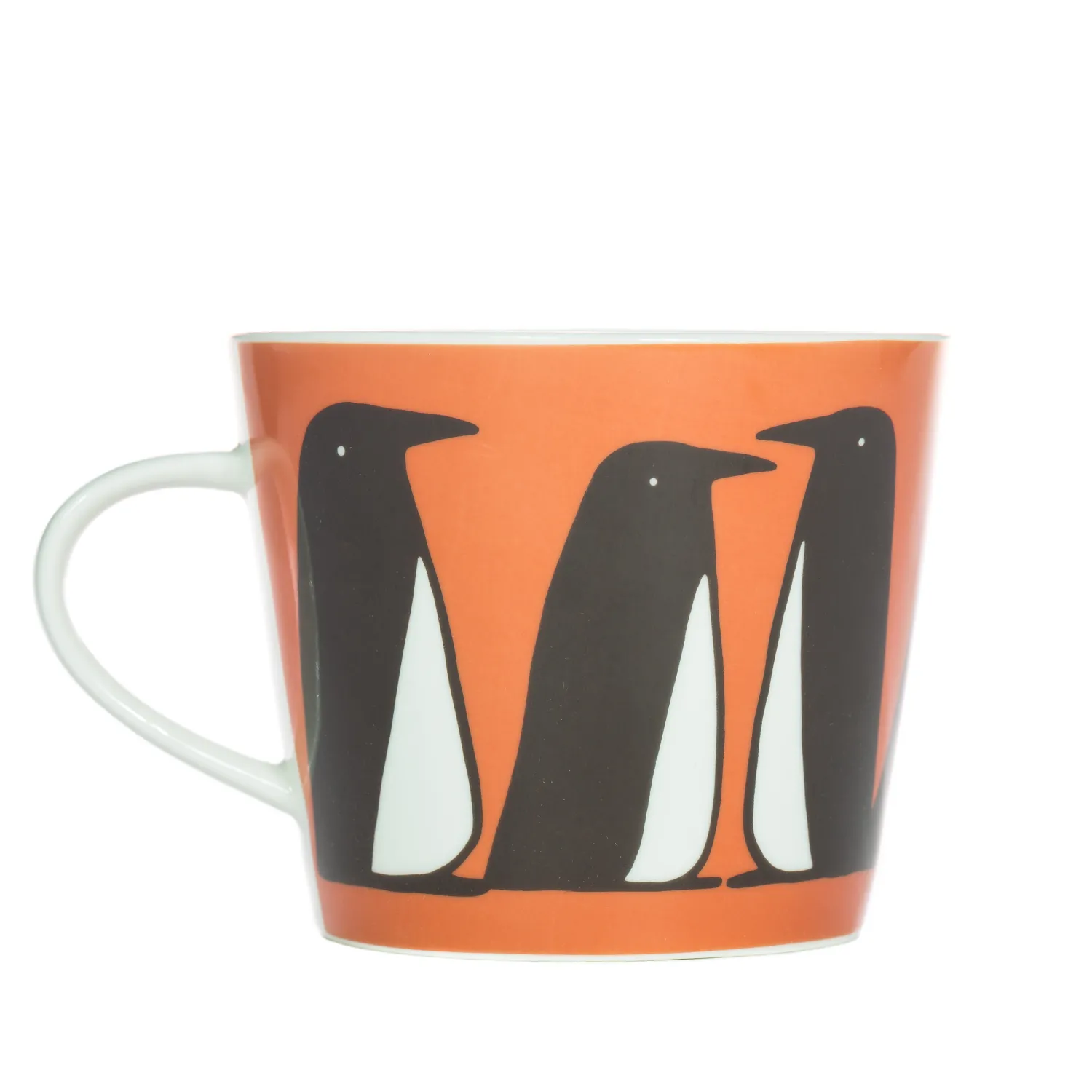 Keith Brymer Jones Scion Living - Animal Mug - Pedro Penguin - Pimento - 350ml^ Scion Living | Mugs & Cups