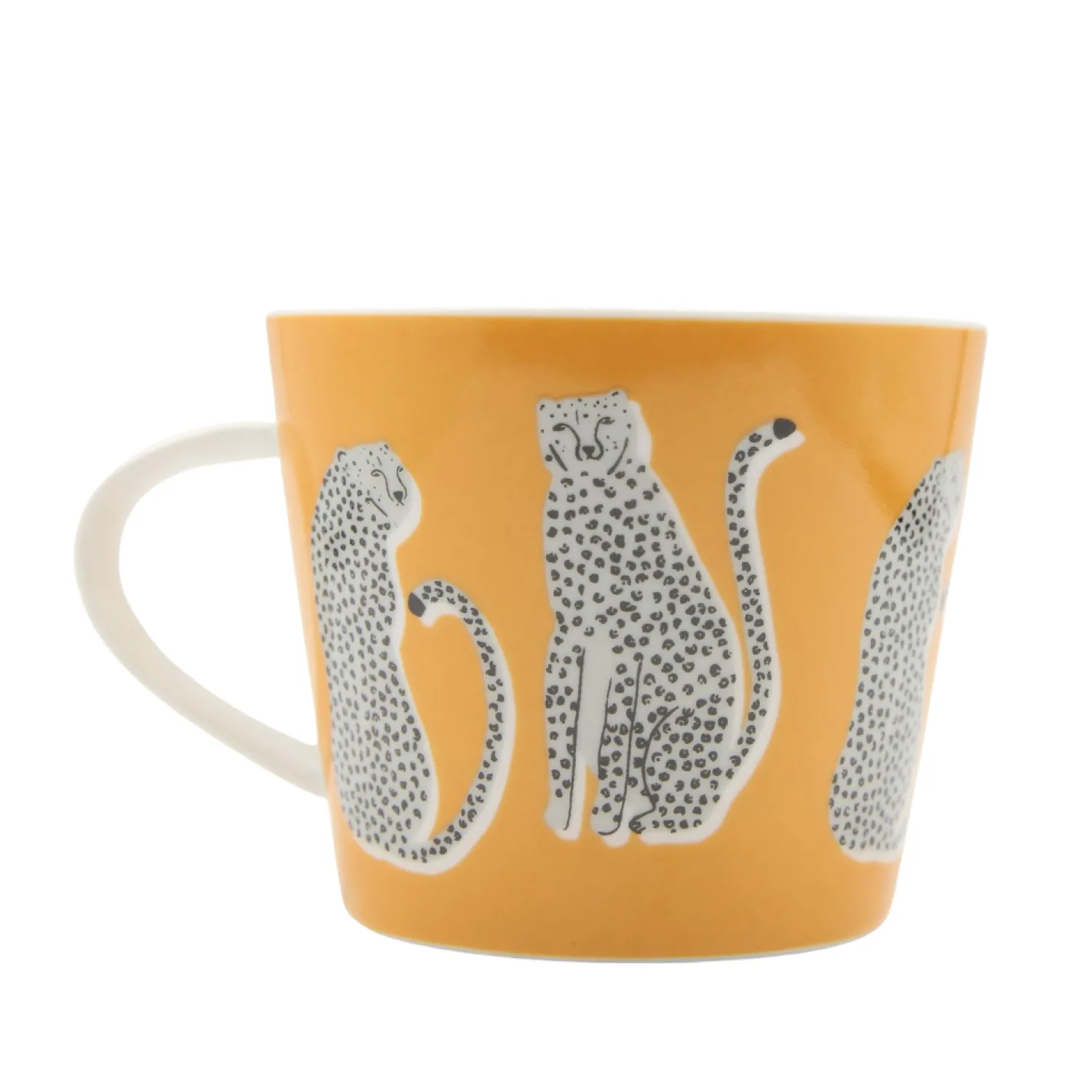 Keith Brymer Jones Scion Living - Animal Mug - Lionel Leopard - Orange - 350ml^ Scion Living | Mugs & Cups
