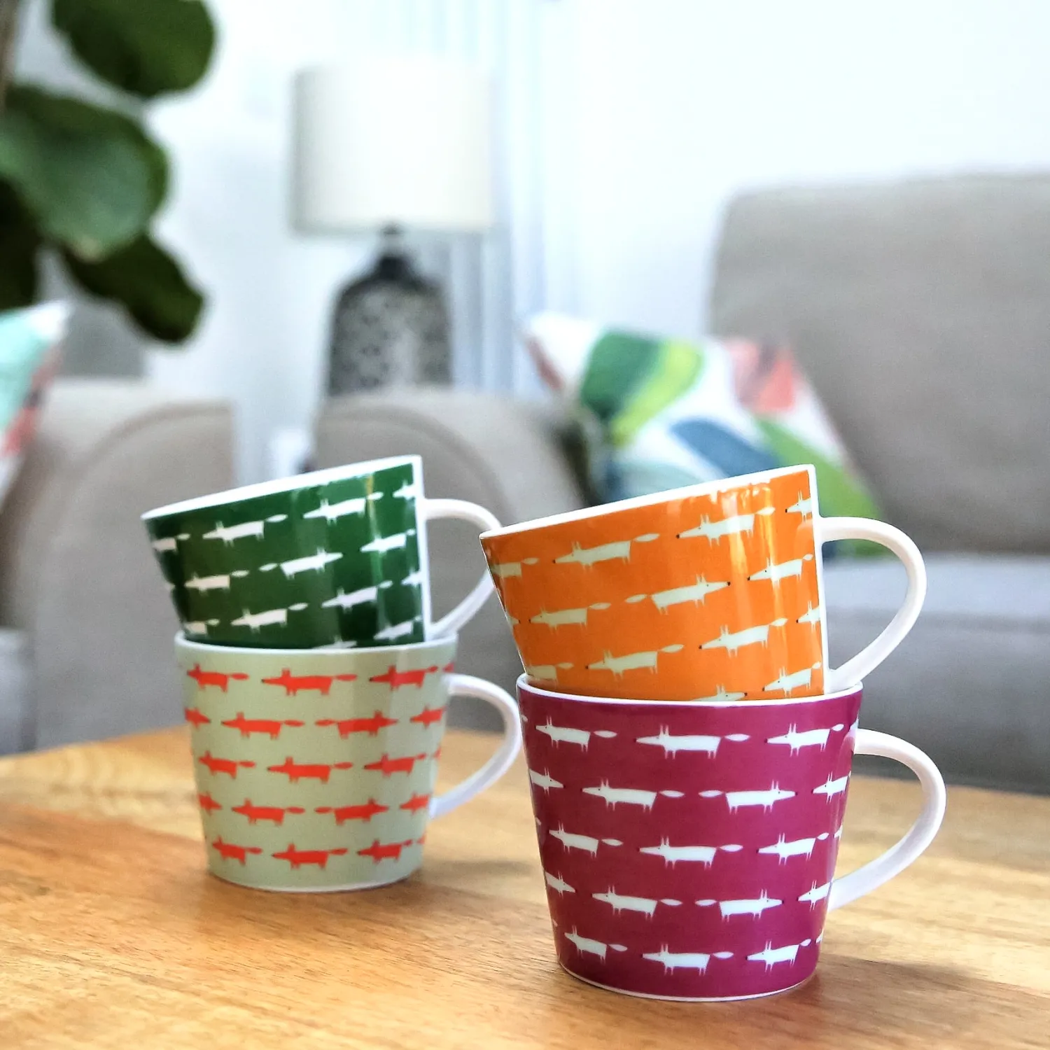 Keith Brymer Jones Scion Living - Animal Mug - Midi Mr Fox - Chai - 350ml^ Scion Living | Mugs & Cups