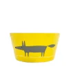 Keith Brymer Jones Scion Living - Ceramic Bowl - Mr Fox - Yellow & Charcoal - 565ml^ Scion Living | Plates & Bowls