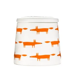 Keith Brymer Jones Scion Living - Storage Jar - Mr Fox - Ceramic & Orange - 700ml^ Scion Living | Kitchen Accessories