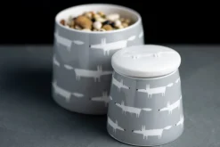 Keith Brymer Jones Scion Living - Storage Jar - Mr Fox - Dove Grey - 250ml^ Scion Living | Kitchen Accessories