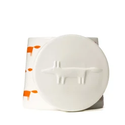 Keith Brymer Jones Scion Living - Storage Jar - Mr Fox - Ceramic & Orange - 700ml^ Scion Living | Kitchen Accessories